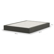 Dimensions: 60 in x 80 in x 9 in