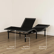 Smooth, Powerful Lift, Stackable Leg Options, Split-Head Positioning