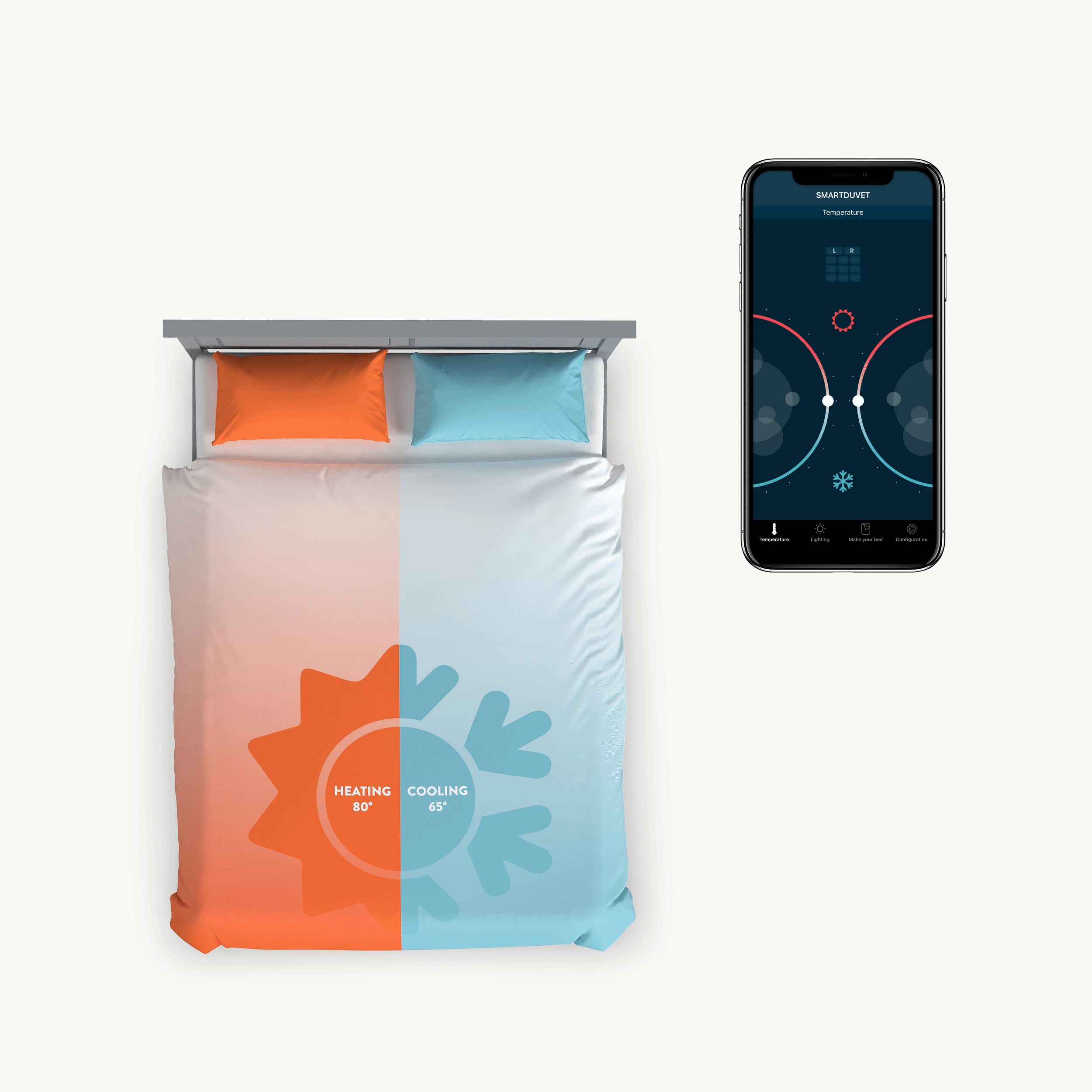 Smartduvet rize home