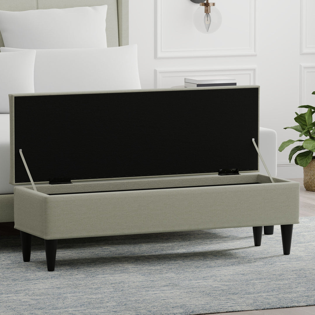 Rize Upholstered Storage Bench - Thumbnail 2