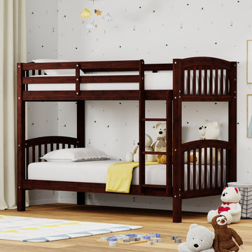 Arca Solid Wood Twin over Twin Bunk Bed