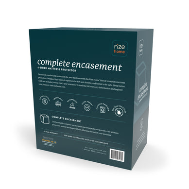 Complete Encasement Mattress Protector – Rize Home