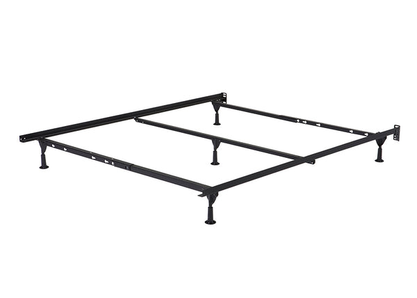 Deluxe Twin/Full/Queen Steel Bedframe with Glides